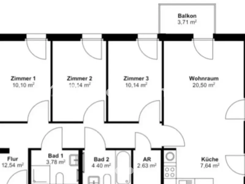 Tauschwohnung: Schöne 4 Zimmer Wohnung Reinickendorf gegen 4-5 Zimmer rudow — photo 1